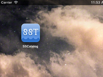 New SSTookit Icon blue icon iphone waves
