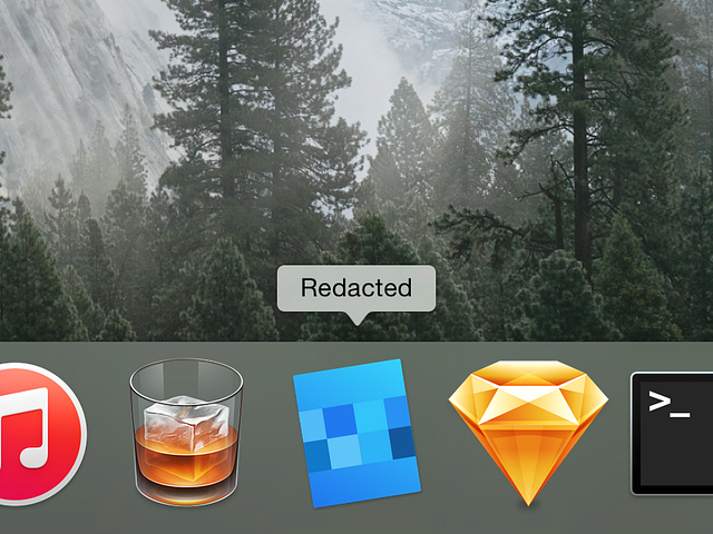 Redacted Mac Icon by Sam Soffes on Dribbble