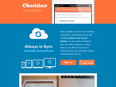 Announcing Cheddar cheddar gotham ios ipad web