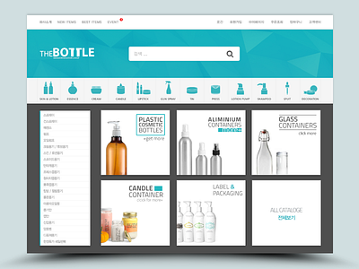 TheBottle Project black bottle design ecommerce navigation online polygon project shop website website design