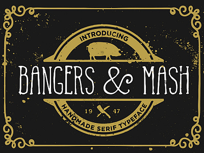 Bangers And Mash Font