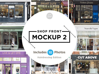 Shop Front Mockup 2 mockups photography shop shop front signs store front store signs