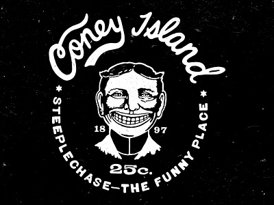 Coney Island brooklyn coney island illustration lettering nyc t shirt type