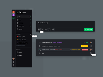 Tasklet | Components Exploration 🤩