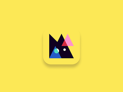 Manic App Icon app icon doubco logo pattern
