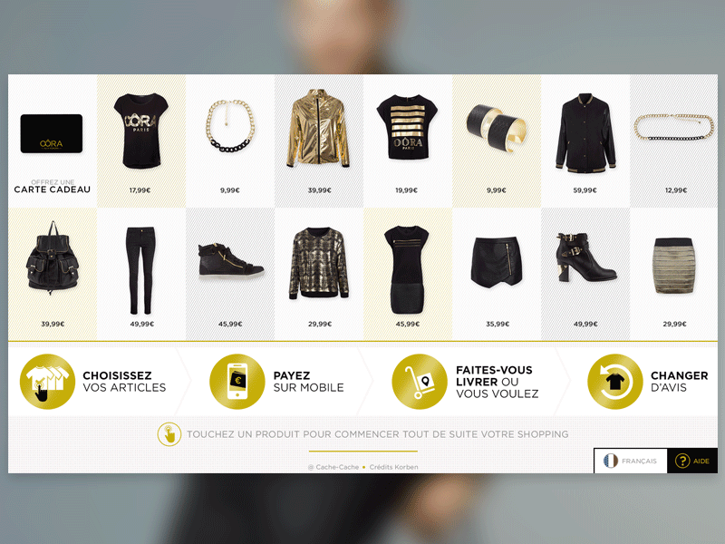 // Ui Design Shop Window // clothing e commerce homepage interactive interface page shop shop window ui ui design webdesign