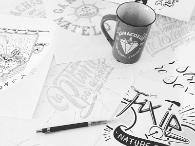 // Sketch everyday // handlettering illustration lettering sketch type typo typographye