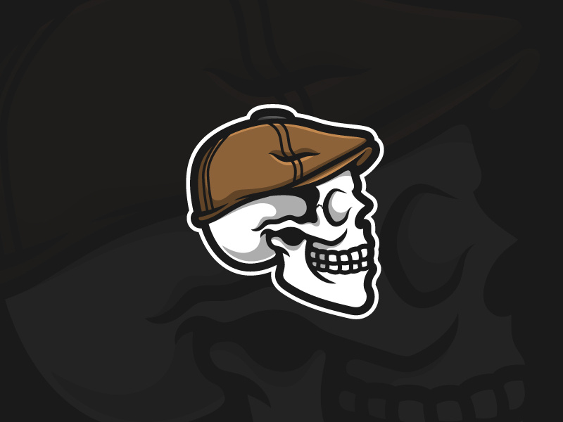 Skull beret by Galac on Dribbble