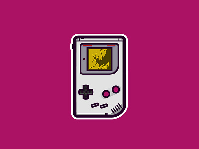 Game Boy gameboy gamer geek old vectoriel