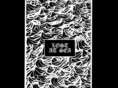 Lost at Sea apparel design drawing graphic design illustration nautical ocean procreate shirt streetwear