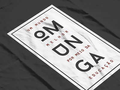 Omunga T-shirt ong shirt typo