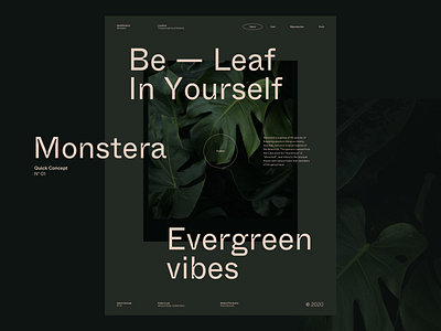 N° 01 Be-Leaf In Yourself