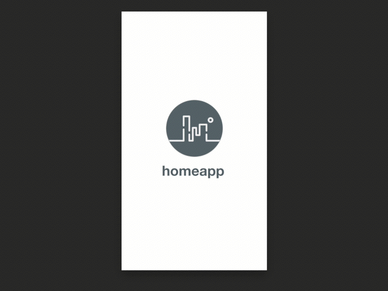 -homeapp registration flow iu mobile motion principle prototype real estete ux