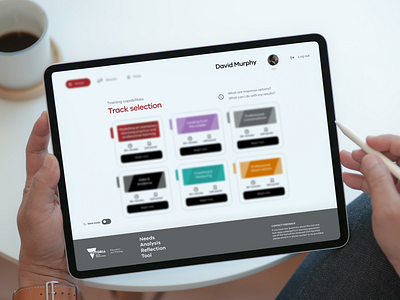 Needs Analysis Reflection Tool - Victoria Education app design ui uidesign ux