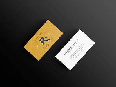 Rubones Brewing - Business card beer beer art beer label branding brewing card graphics logo logo design typography