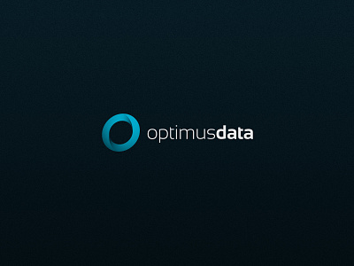 Optimus Data accountant accounting blue brand branding business businesscard card identity logo logo design office vector