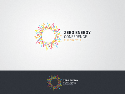 ZERO ENERGY CONFERENCE 2019 conference design energy environment green identity logo logo design nature renewable renewable energy solar energy sun sustainability sustainable zero zerowaste