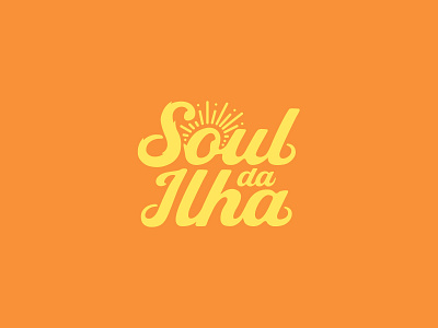 SOUL DA ILHA CLOTHING CO. beach branding graphics identity island lettering logo natural nature night ocean sea stars summer sun sunshine type typographic typography vector