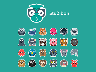 Studibon icon levels app design icon desing ui design