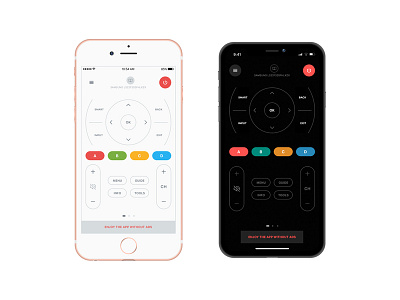 universal smart remote app concept