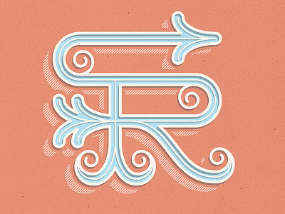 Saint And Rambler monogram monograms type typography