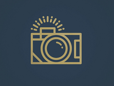 Secondary Camera Marks camera design illustration logo photography vector