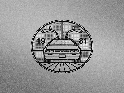 January 21, 1981 88 mph back to the future car daily history delorean dmc icon illustration