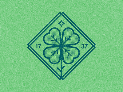 March 17, 1737 boston clover daily history icon illustration luck st pats