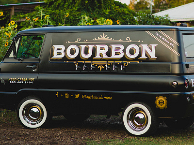 Bourbon Van bourbon illustration type