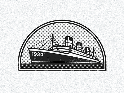 September 26, 1934 boat british daily history icon illustration queen mary ship