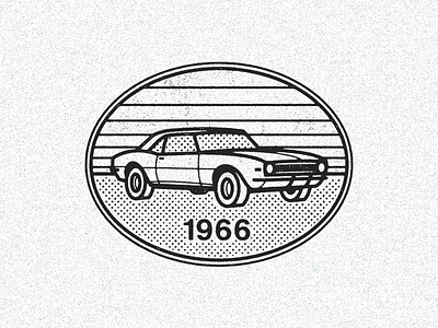 September 29, 1966 camaro chevy daily history icon illustration muscle car