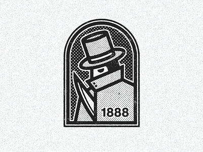 September 30, 1888 daily history icon illustration jack the ripper murder shady sketchy
