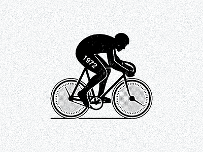 October 25, 1972 cycling daily history eddy merckx fixed gear icon illustration merckx the hour track bike velodrome