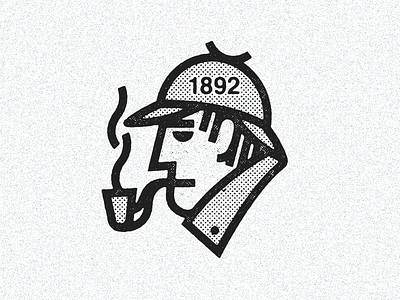 October 31, 1892 arthur conan doyle daily history detective holmes icon illustration profile sherlock holmes