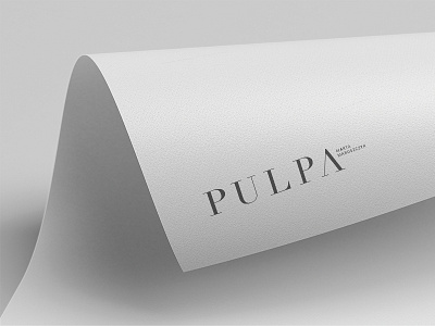 PULPA MARTA MARUSZCZYK design fashion id logotype minimal pulpa
