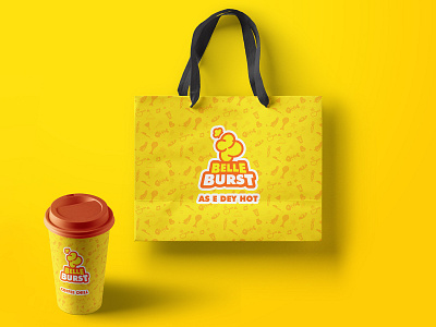 Belle Burst || Unused Branding brand brand identity branding burst bycrebulbs food food logo illustration logo