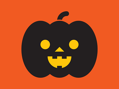 Jack Black art artwork cute design flat geometric geometry graphic design halloween horror illustration jack jack o lantern lantern pumpkin pumpkins scary spooky vector