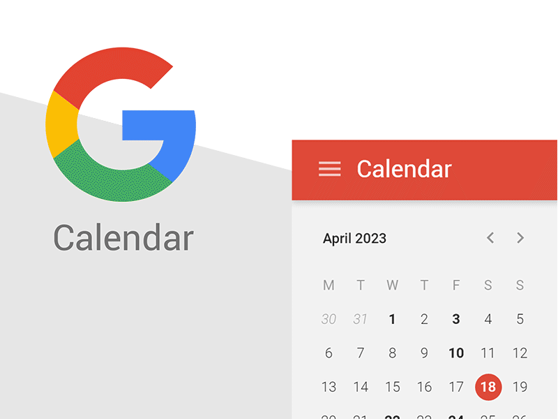 Google Calendar ● Material Redesign Concept adobe experience design after effects animation concept google google calendar material design motion graphics prototype redesign