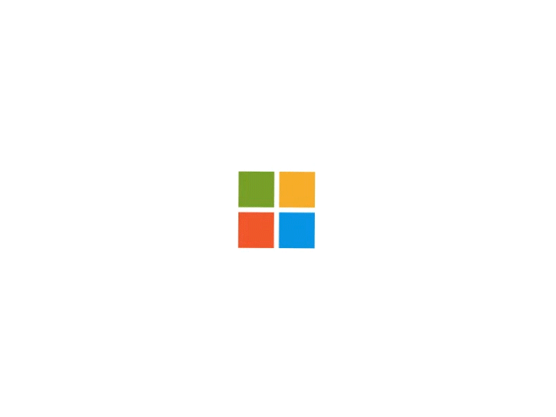 Microsoft Loading Icon animation colours css gif loading icon loop microsoft rotation svg tiles tweenmax windows