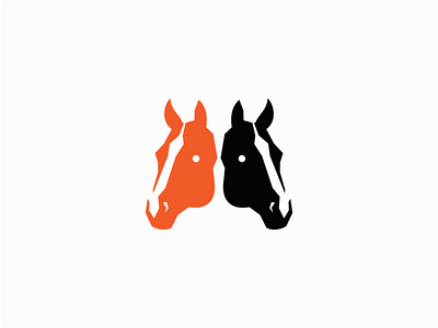 Horses animal branding design equine geometric horse horses logo mark vector