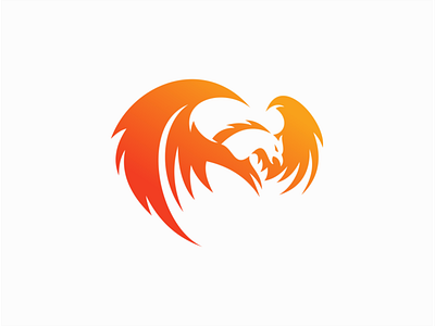 Phoenix Bird Logo For Sale By Unom Design On Dribbble