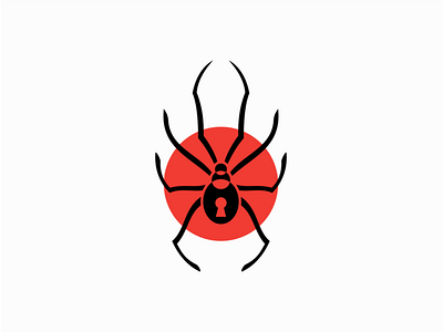 Black Widow with Keyhole Logo for Sale by UNOM design on Dribbble