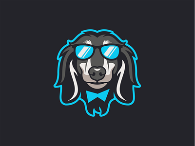 Cool Dog Logo by UNOM design on Dribbble