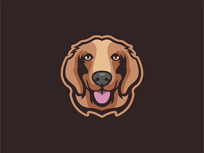 Golden Retriever Logo for Sale