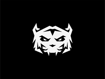 Geometric Tiger Logo for Sale