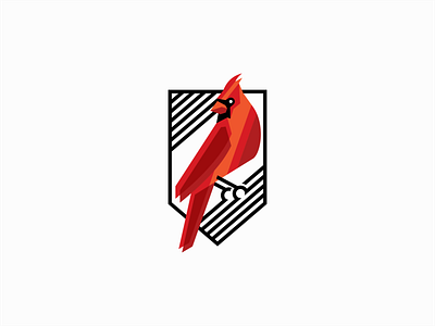 Cardinal Bird Logo for Sale