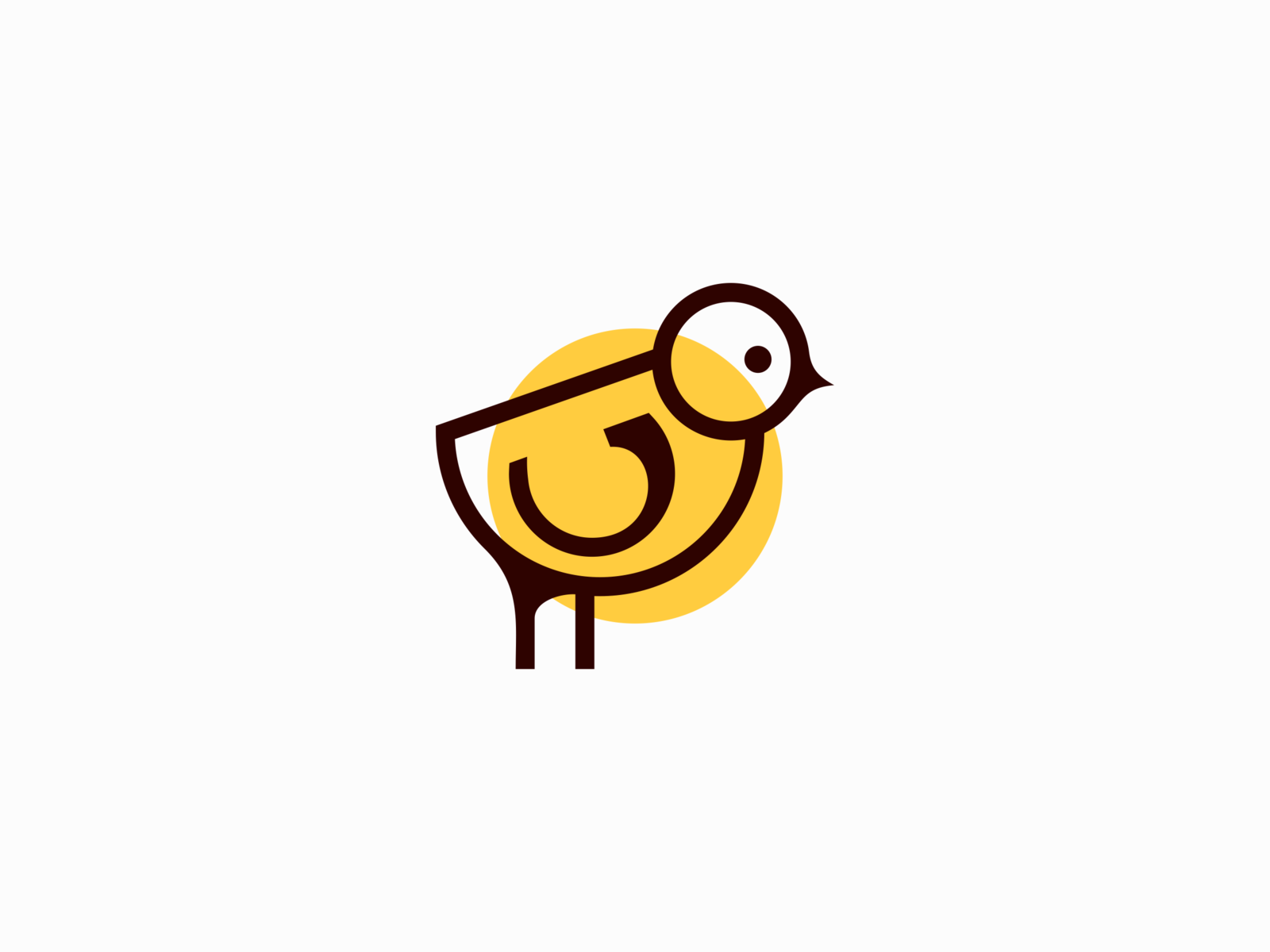 Chick Logo by UNOM design on Dribbble