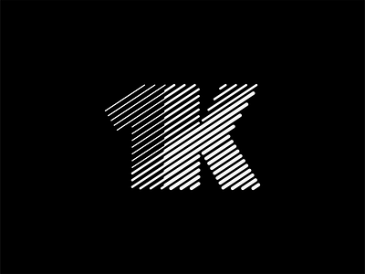 1k followers 1000 1k clean follower followers geometric lines logo mark milestone modern monogram premium thank you typography vector
