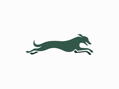 Running Greyhound Dog Logo for Sale