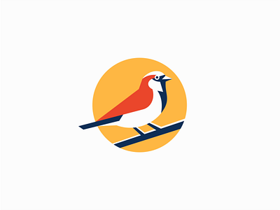 modern bird graphics